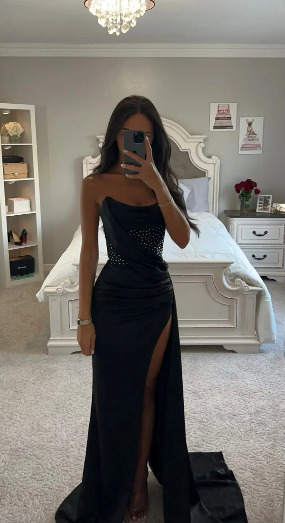 LUNA BLACK GOWN