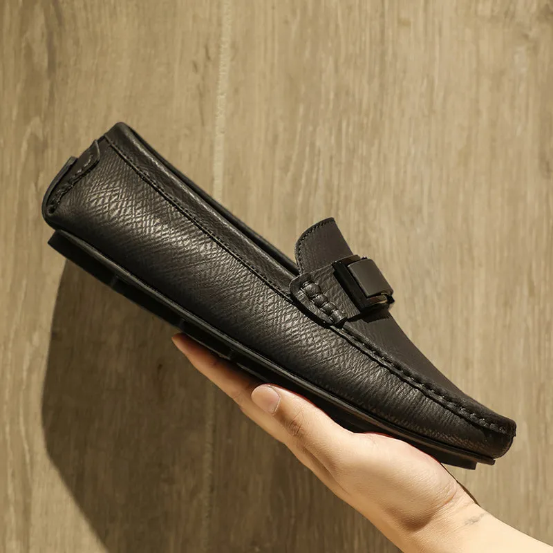 LuxLeather Casual Slip-ons Loafers