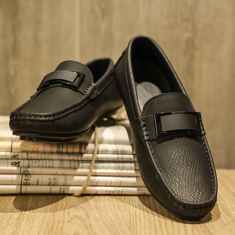 LuxLeather Casual Slip-ons Loafers