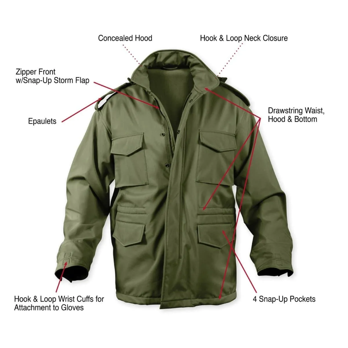 M65 Soft Shell Military Tactical Jacket