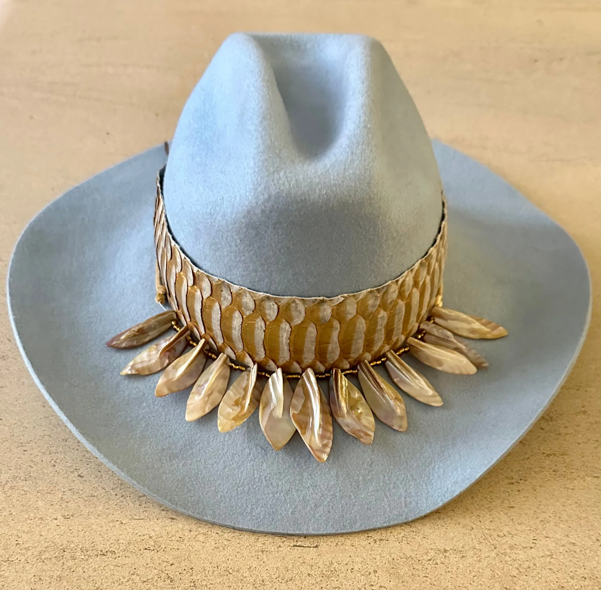 Maverick Cattleman's Crease Baby Blue