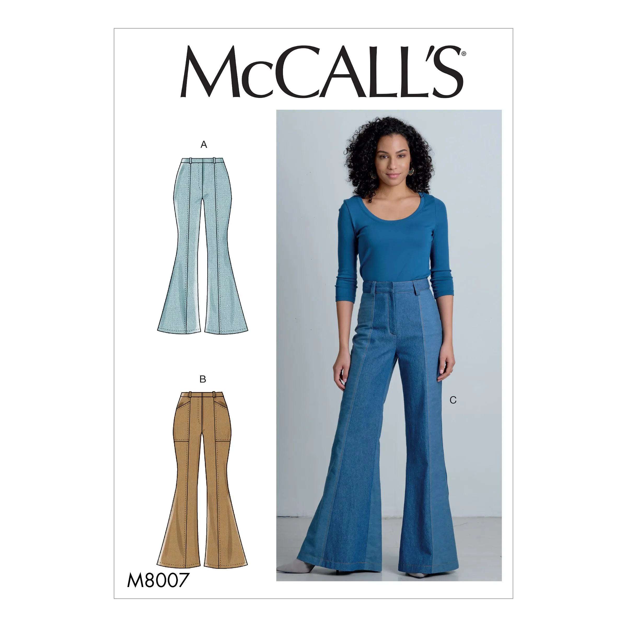 McCall's Pattern M8007 Misses' Pants