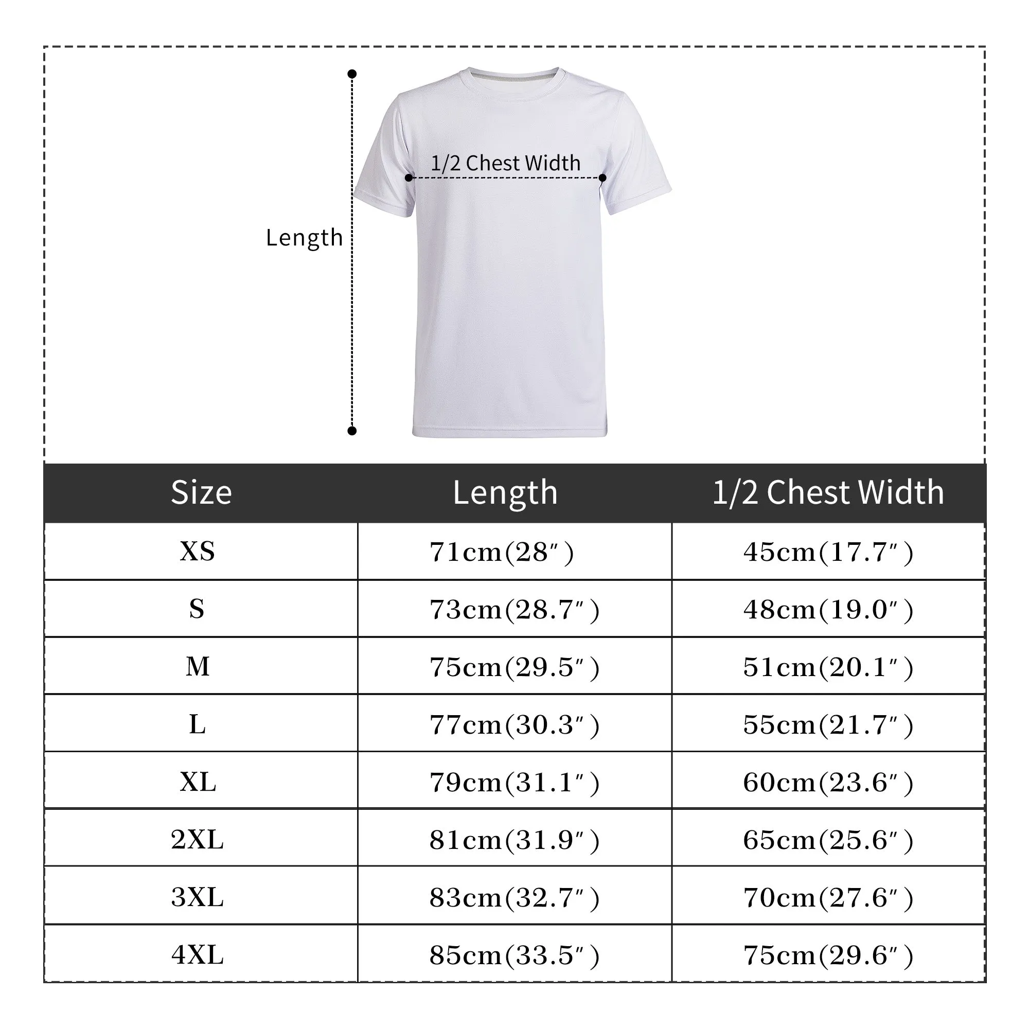 Mens Jerusalem Word Staple T-Shirt - White