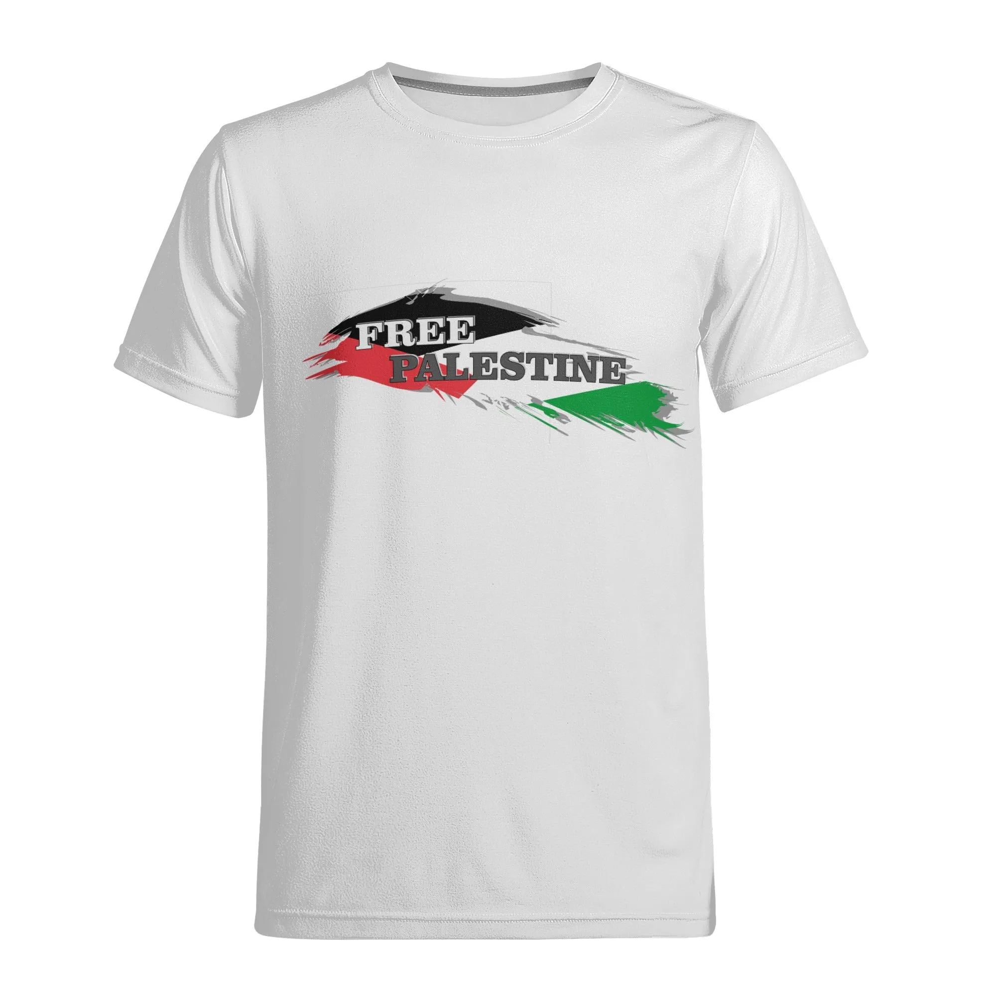 Mens Jerusalem Word Staple T-Shirt - White