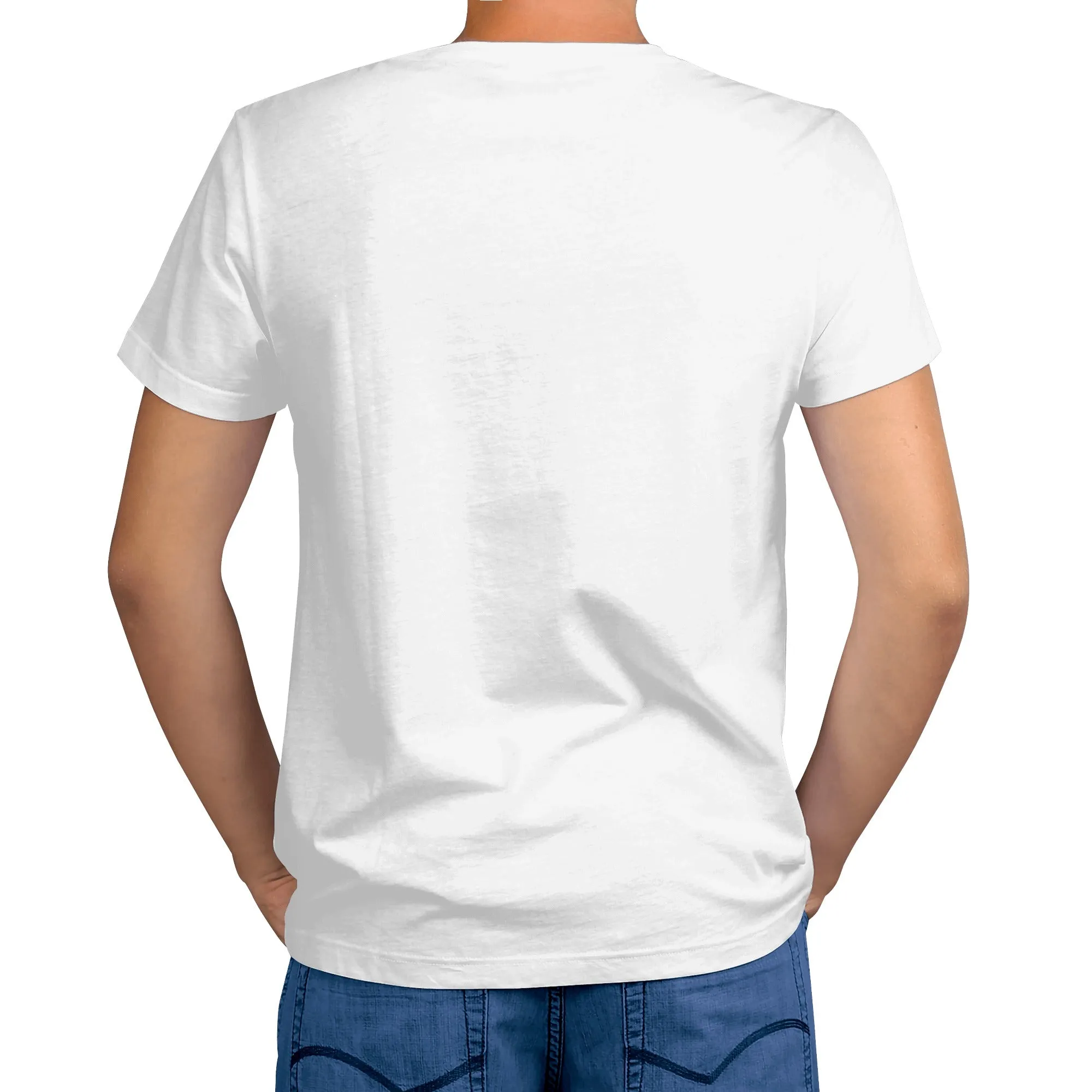 Mens Jerusalem Word Staple T-Shirt - White