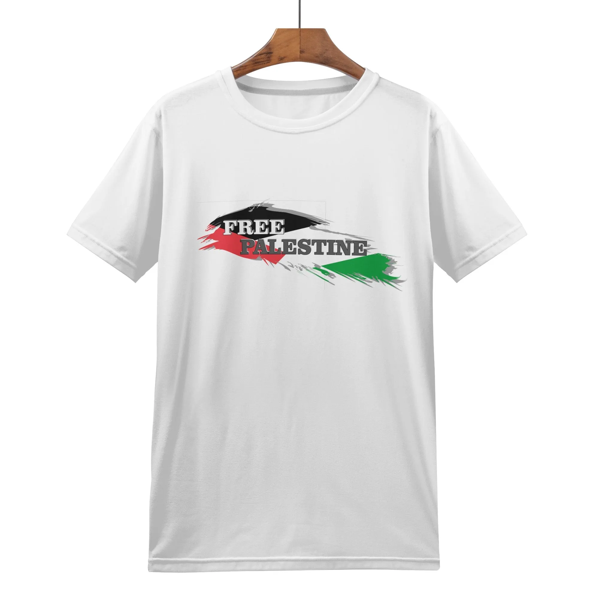 Mens Jerusalem Word Staple T-Shirt - White