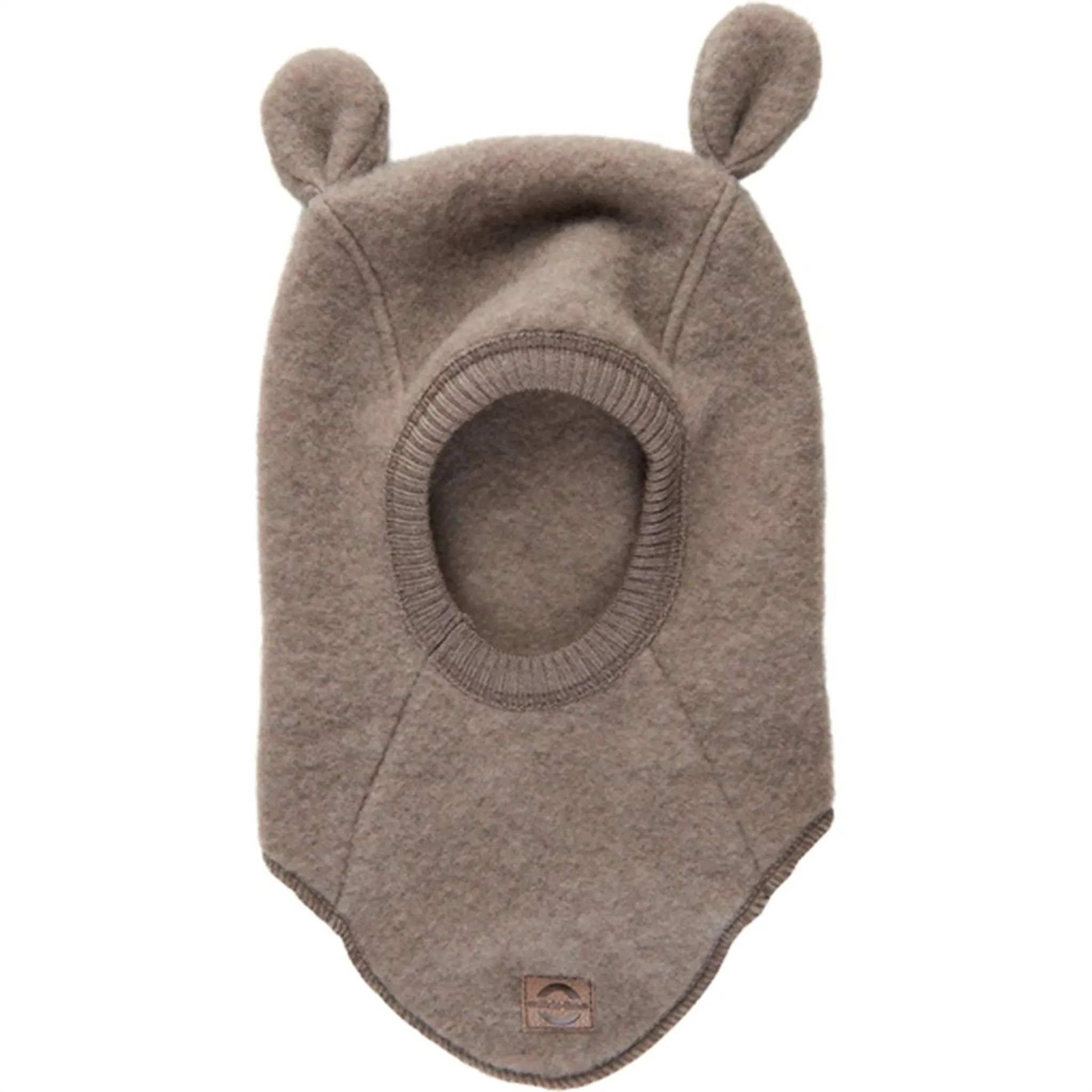 Mikk-Line Wool Balaclava w. Ears Melange Denver