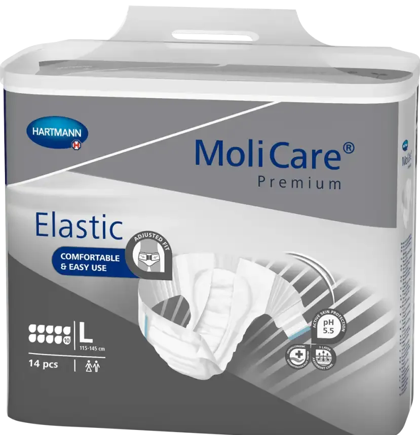 MoliCare Premium Elastic 10D - Large (Pack of 14)