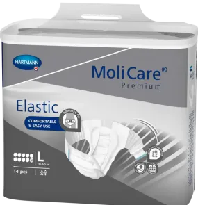 MoliCare Premium Elastic 10D - Large (Pack of 14)