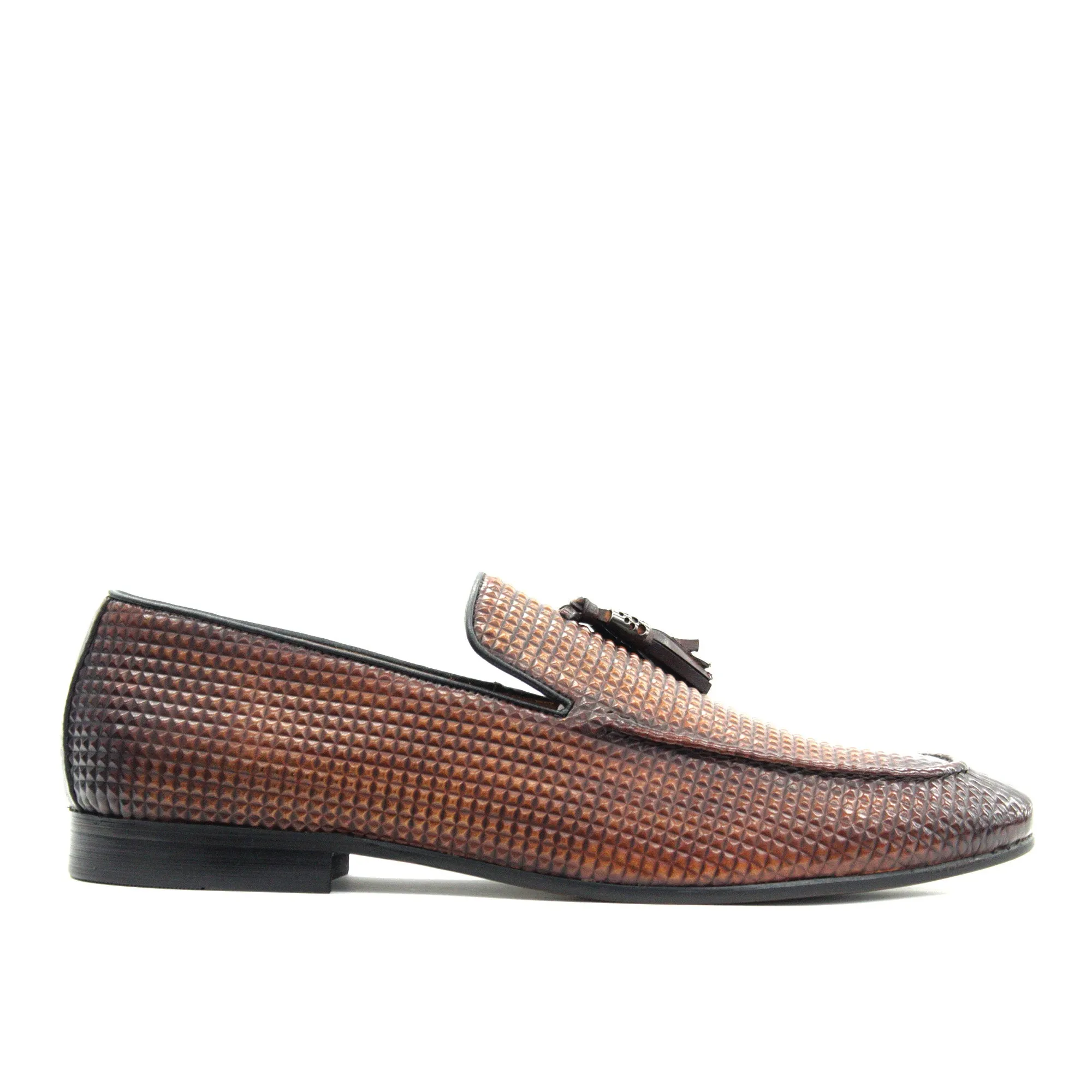 MORETTI,MOC TOE-SLIP ON-SHOES-M321617-COGNAC