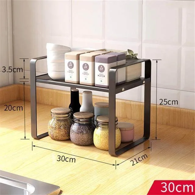 Multi-layer Kitchen Countertop Dish Organizer