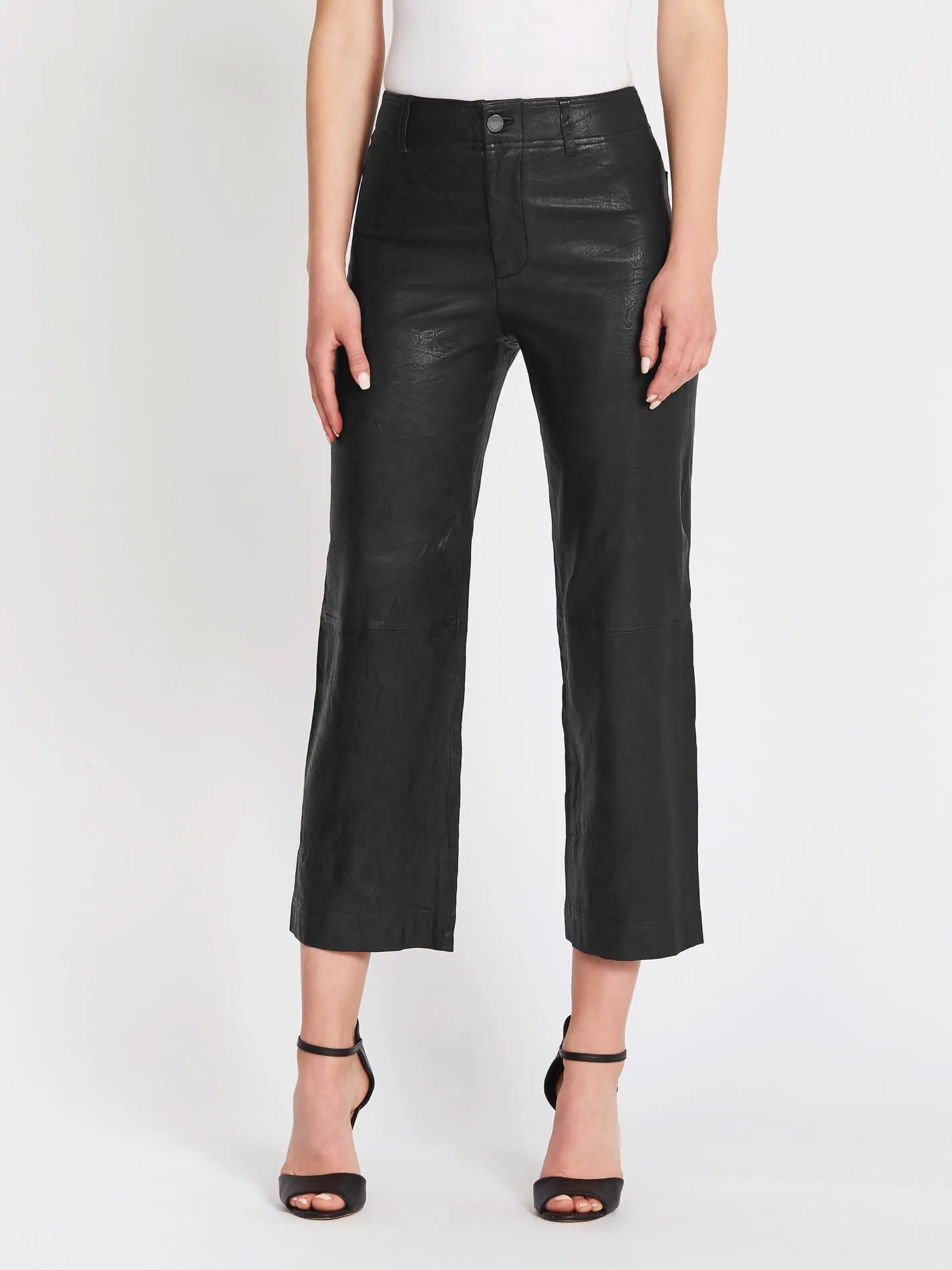 Nellie Culotte Leather Pants