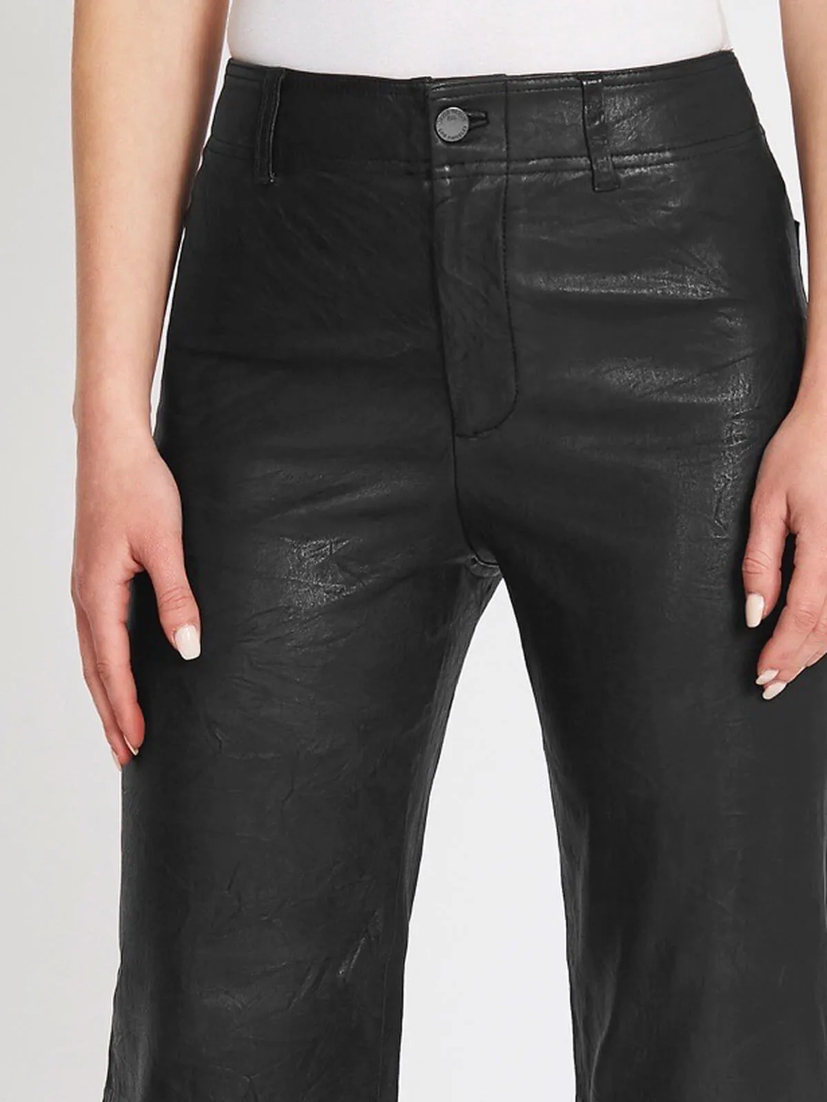 Nellie Culotte Leather Pants