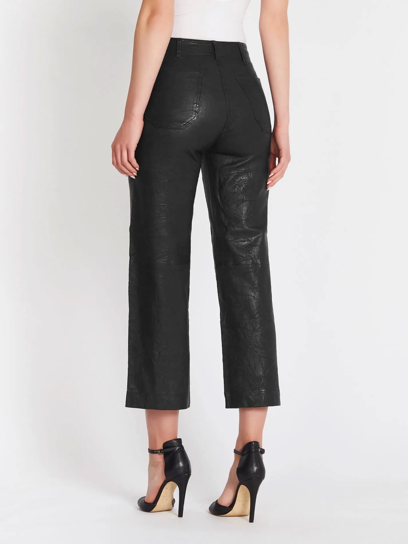 Nellie Culotte Leather Pants