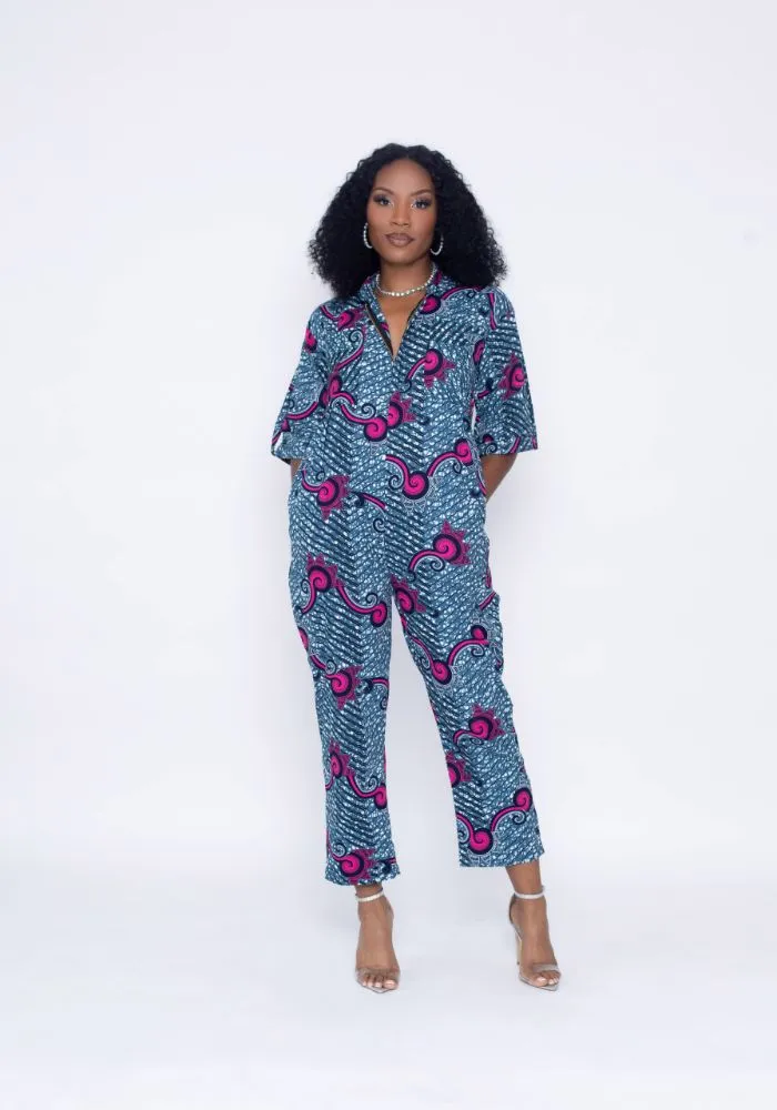 Nevaeh Cargo Jumpsuit