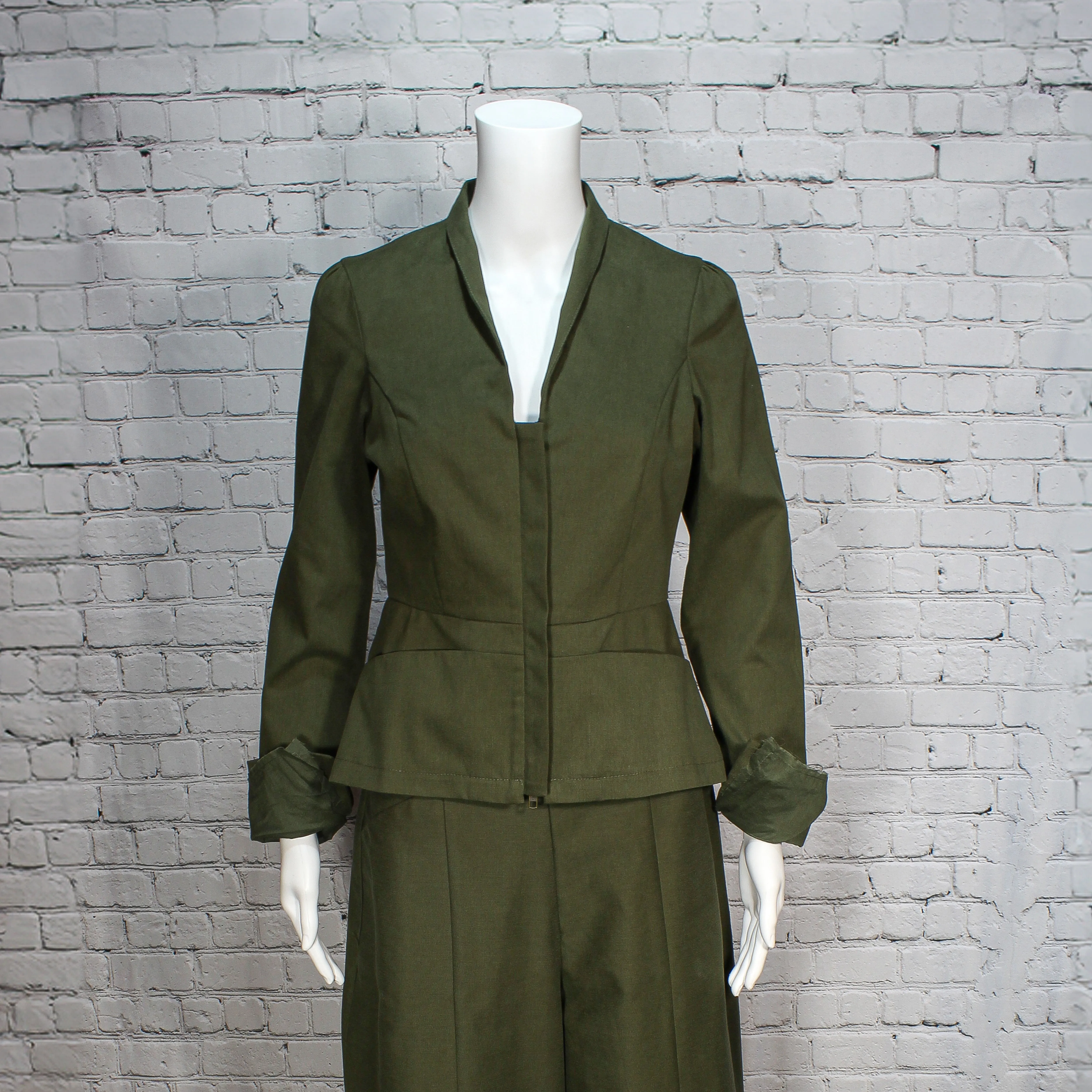 NEW! Raven Jacket in Olive by Kim Schalk