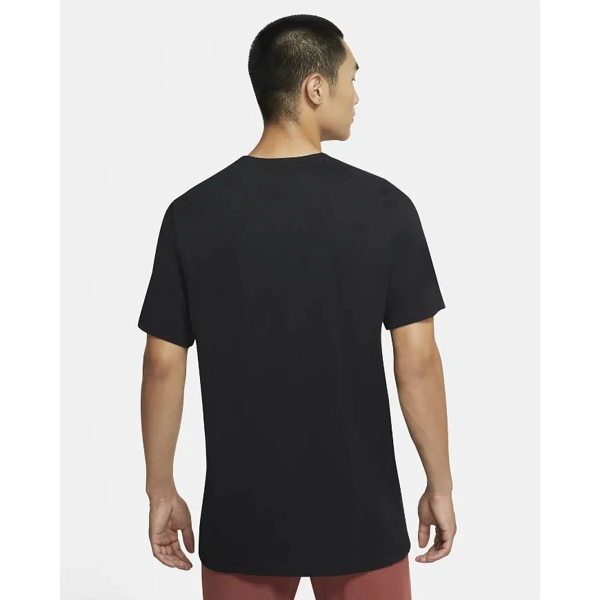 Nike Dri-Fit Men Running T-Shirt Black/Red