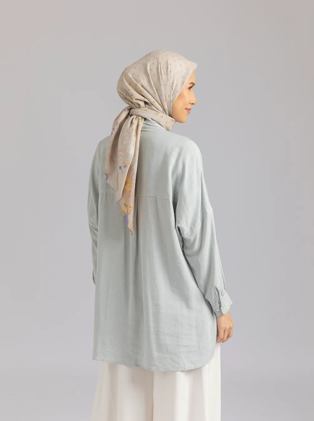 NUNA TOP PLAIN ICY GREY