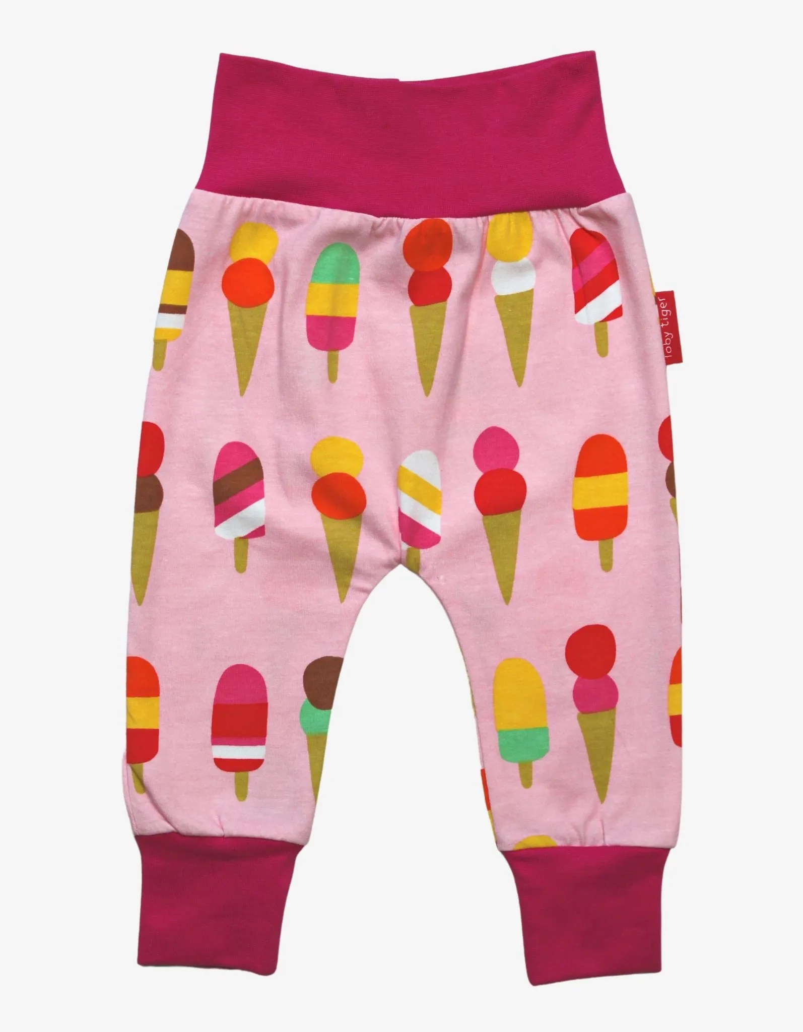 Organic Ice Cream Print Yoga Pants