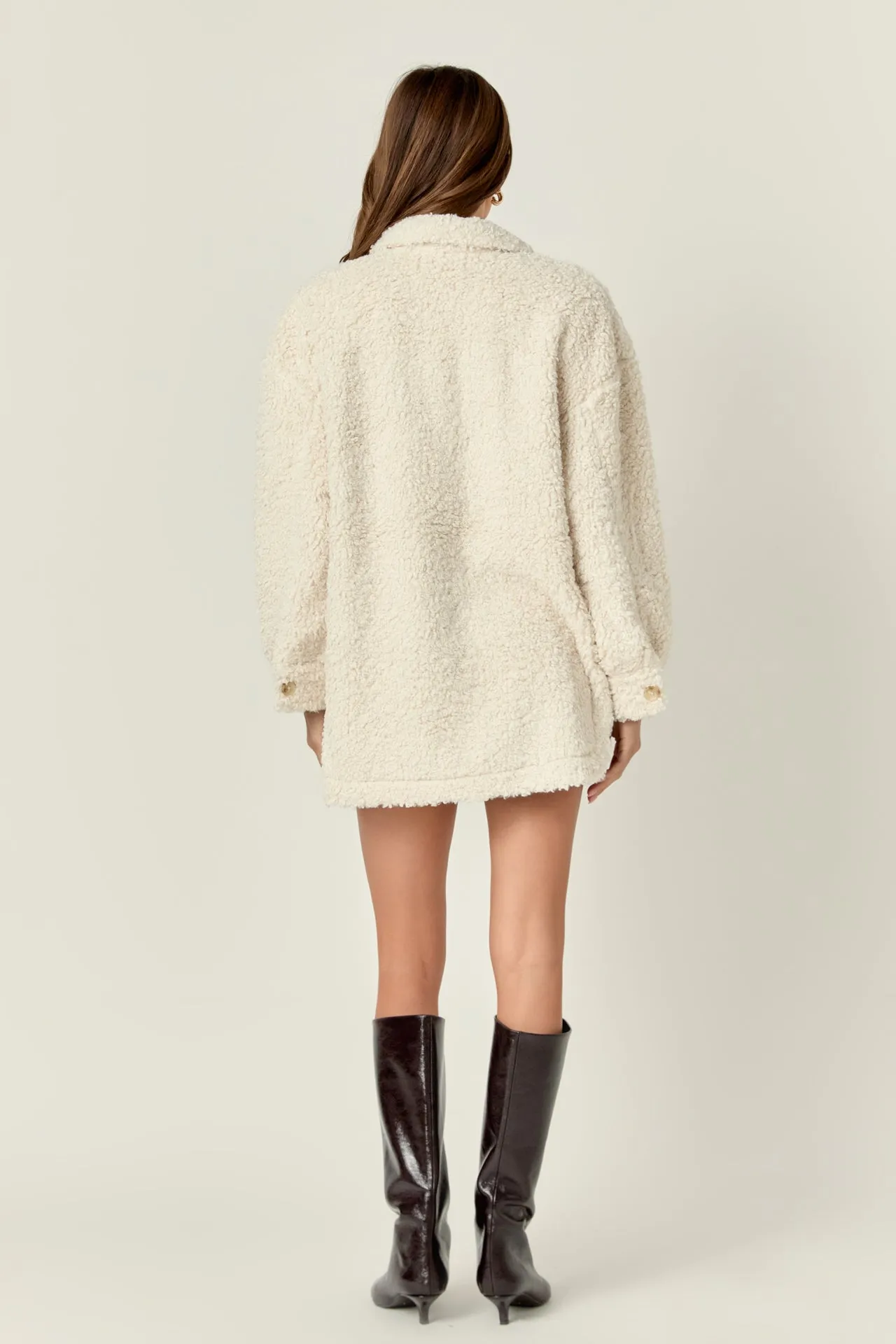 Oversized Sherpa Jacket