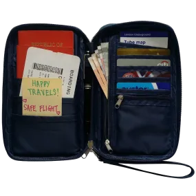 Passport Holder & Travel Document Organizer By Roomi An All-In-One Travel Wallet