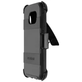 Pelican Voyager Hardshell Case for Samsung Galaxy S7 with Clip - Black