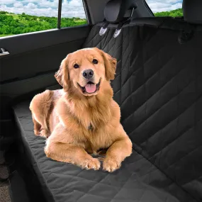 Pet Seat Cover -  Scratch Proof - Black