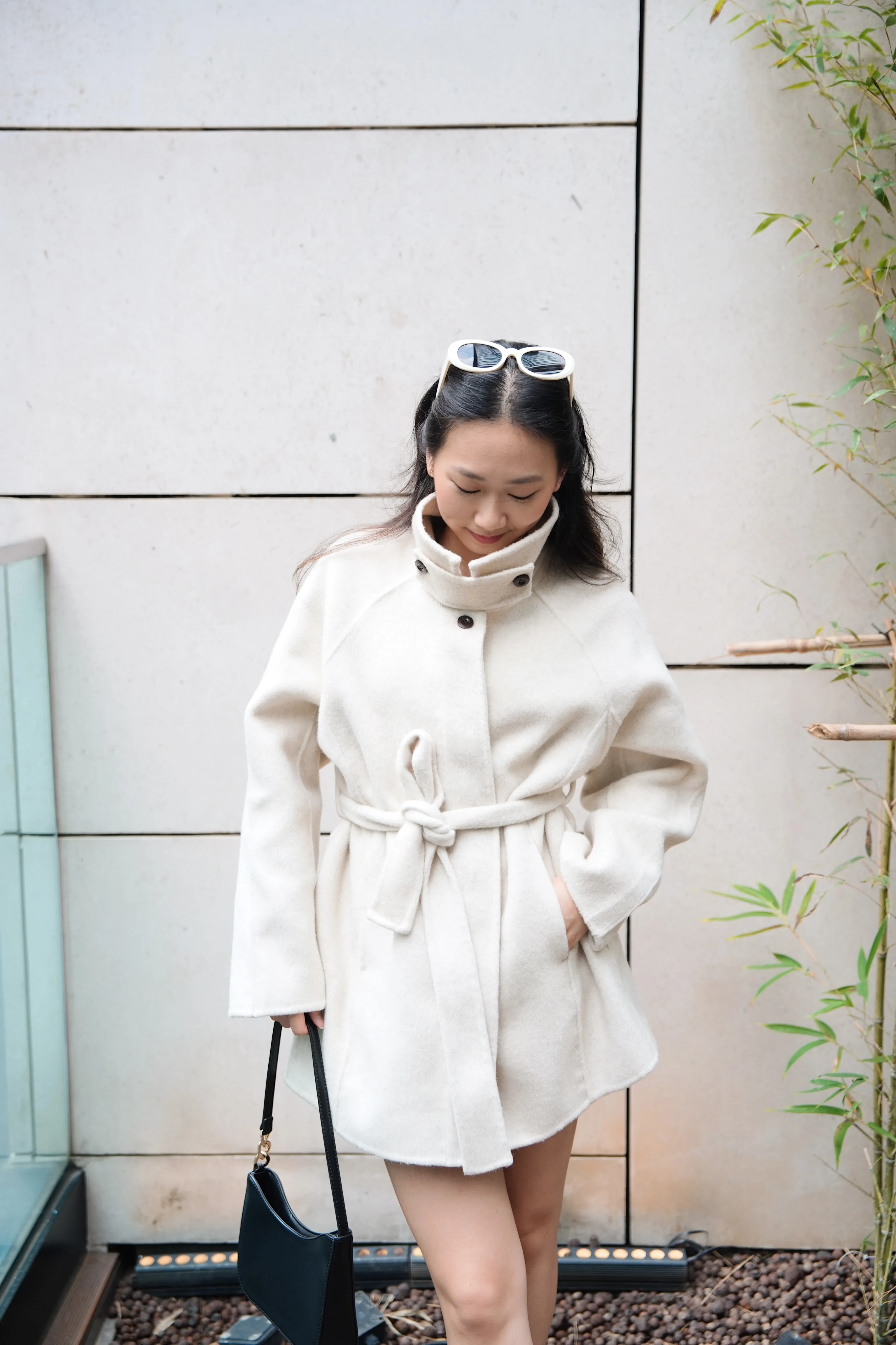 【Premium Made】Timeless Belted Wool Coat