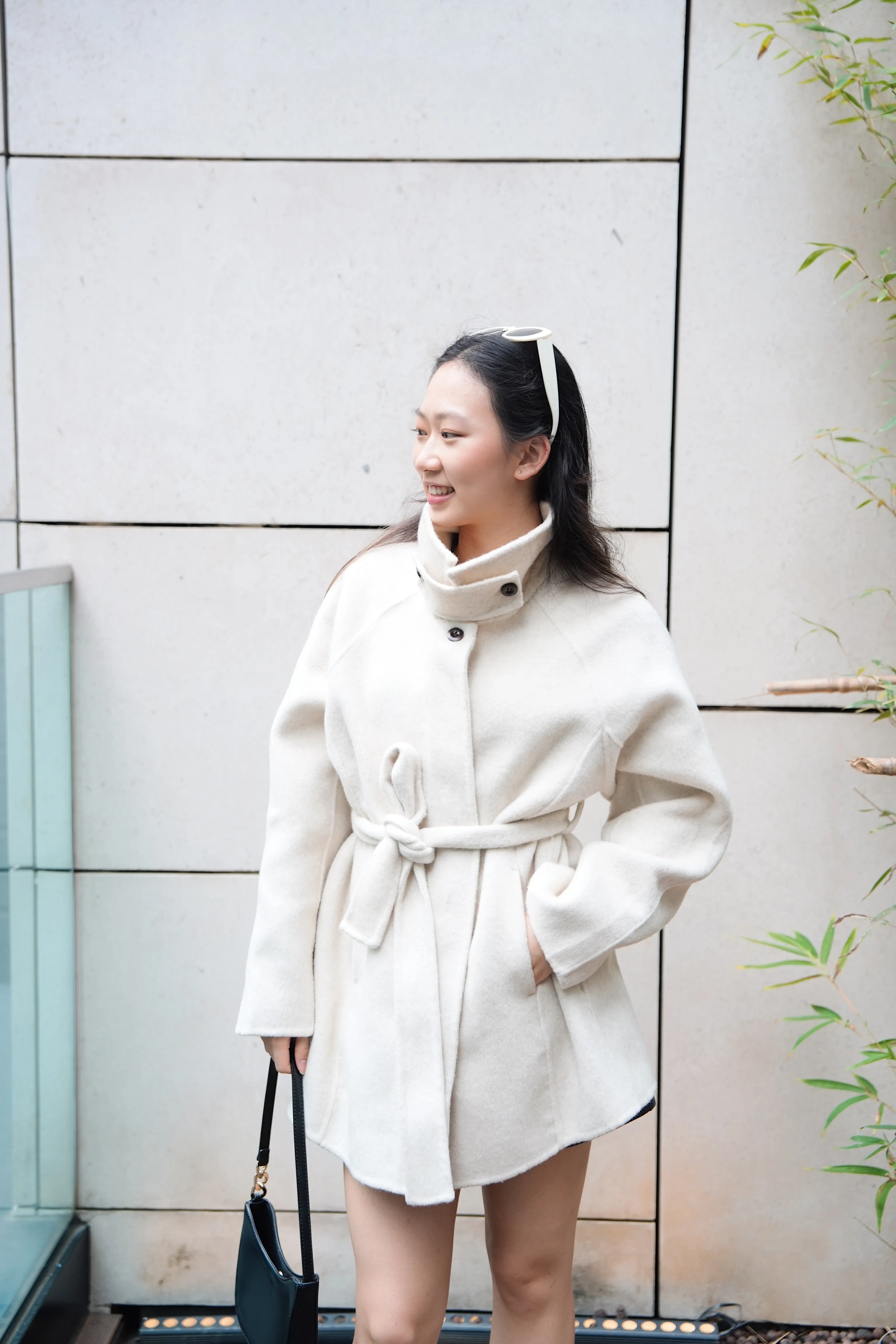 【Premium Made】Timeless Belted Wool Coat