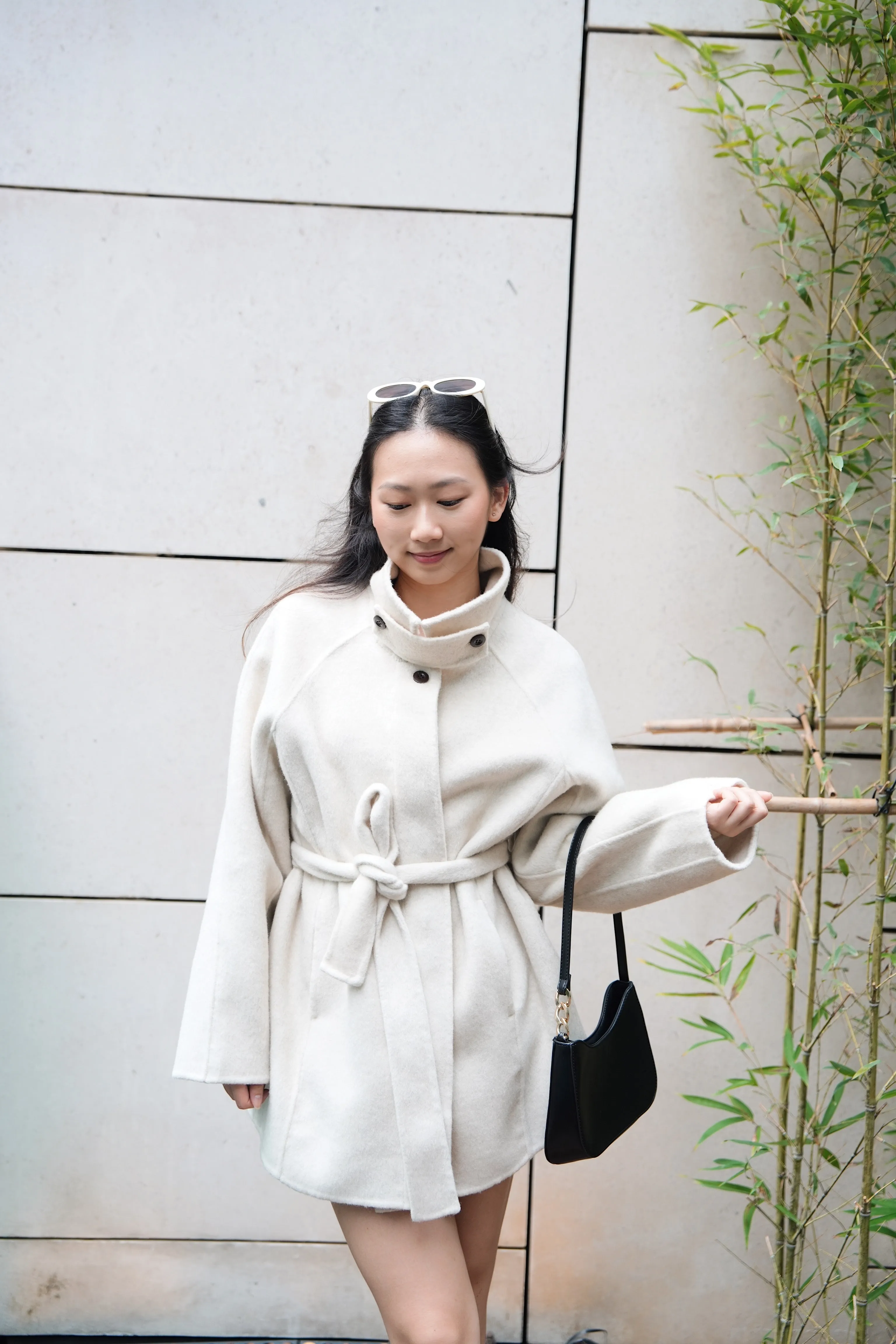 【Premium Made】Timeless Belted Wool Coat