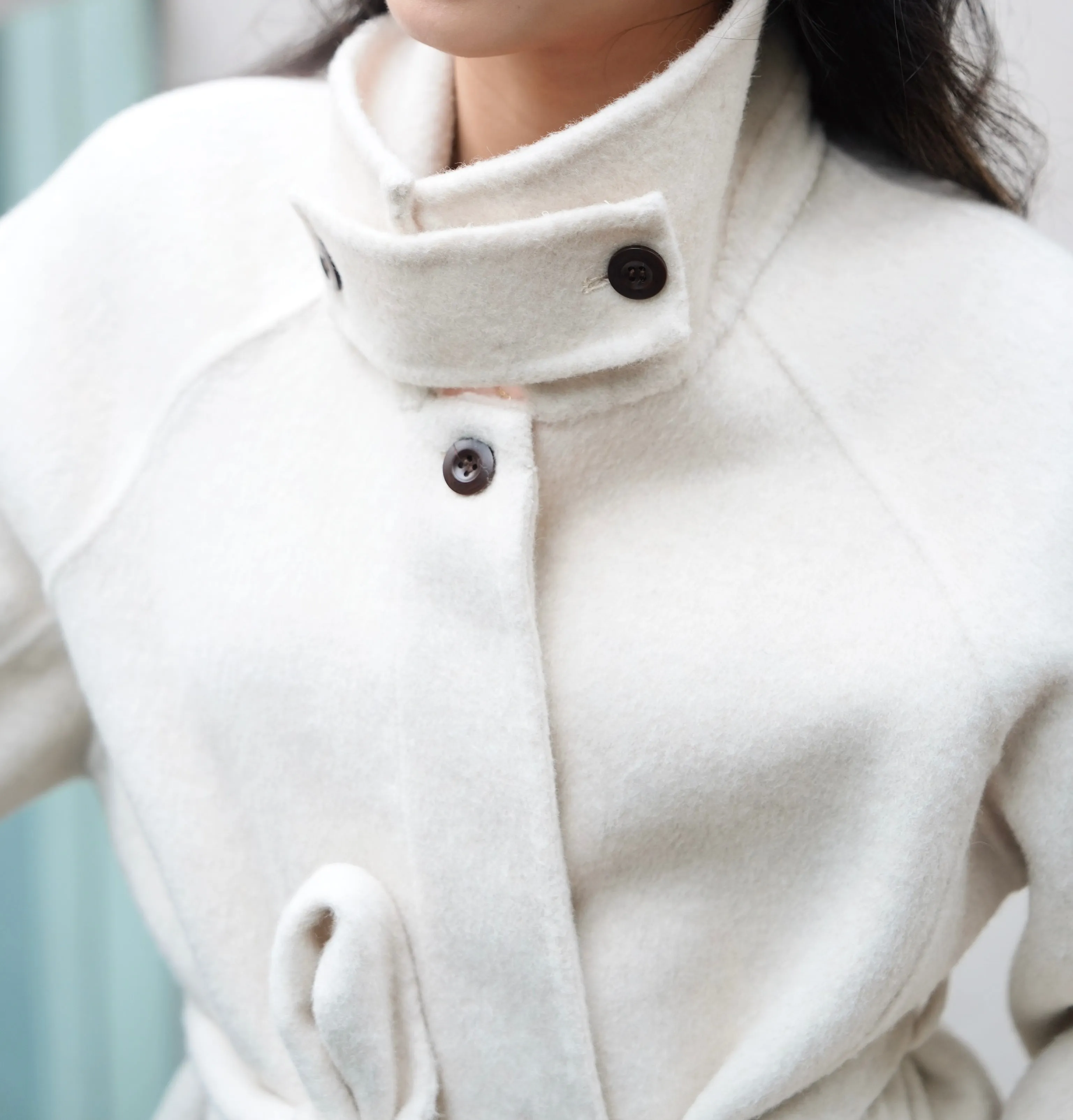 【Premium Made】Timeless Belted Wool Coat