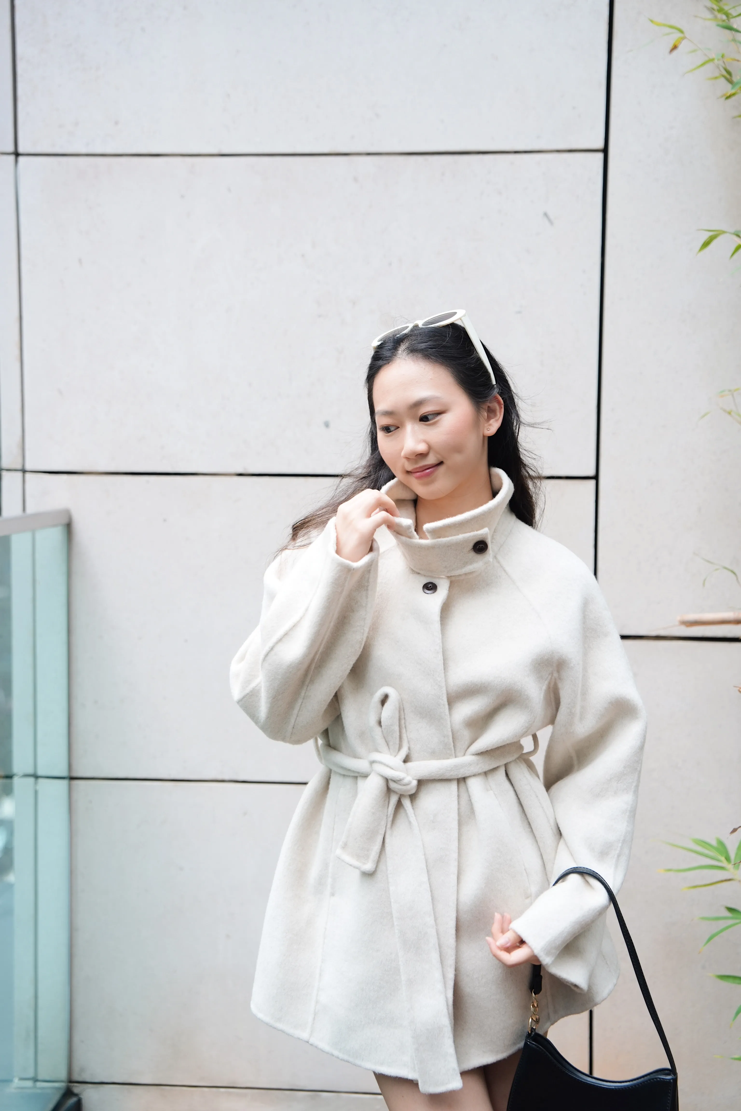 【Premium Made】Timeless Belted Wool Coat