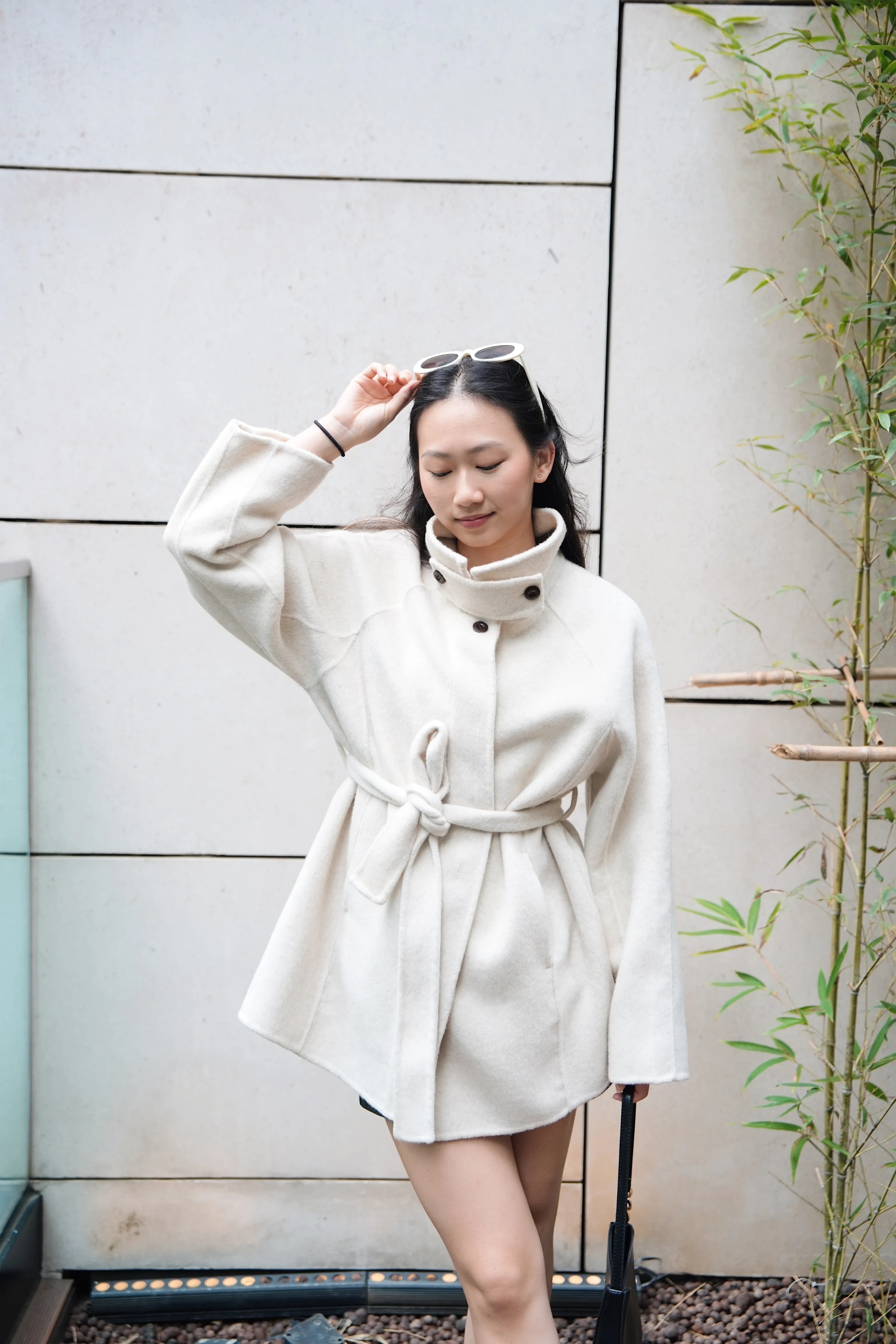 【Premium Made】Timeless Belted Wool Coat