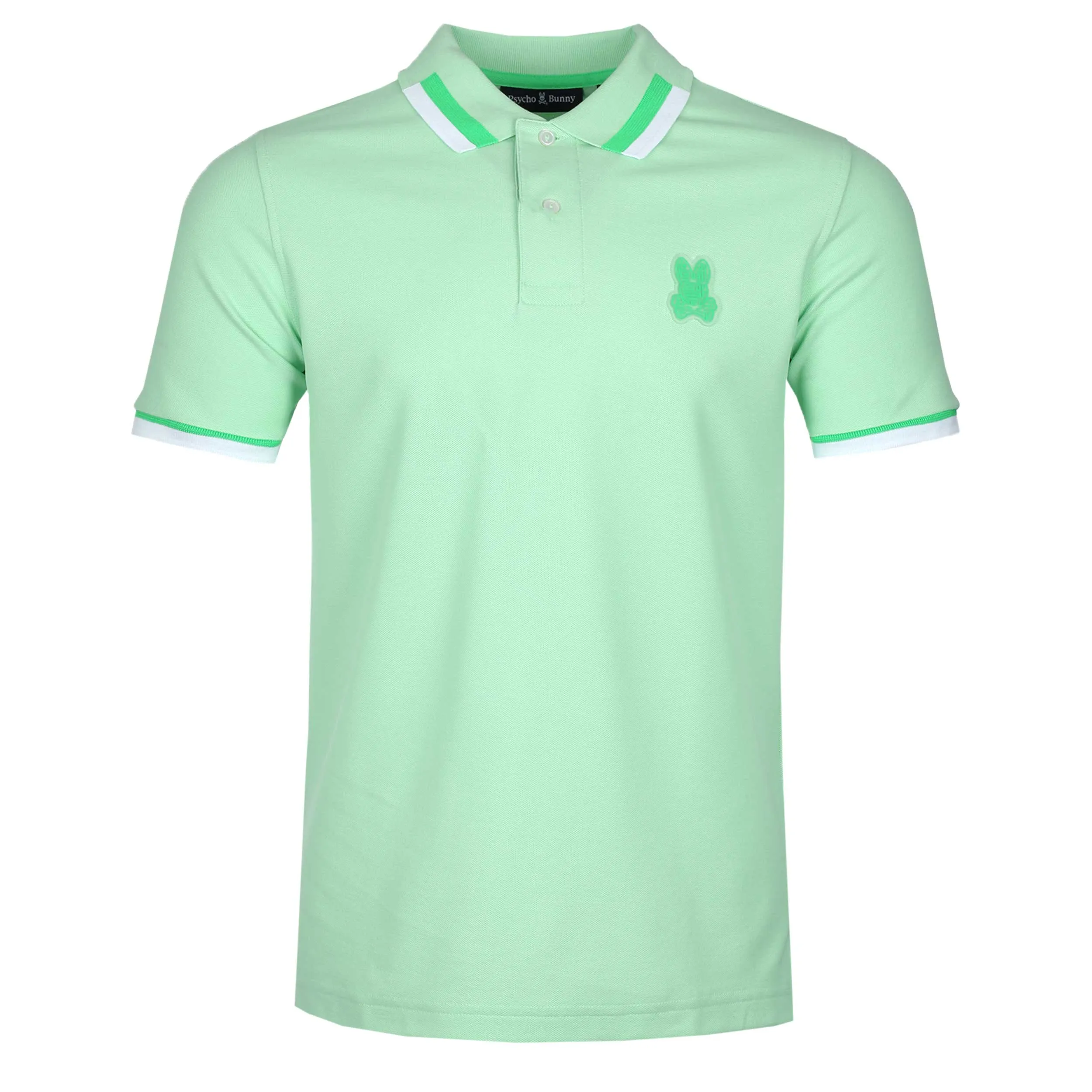 Psycho Bunny Pisani Fashion Polo Shirt in Icy Mint