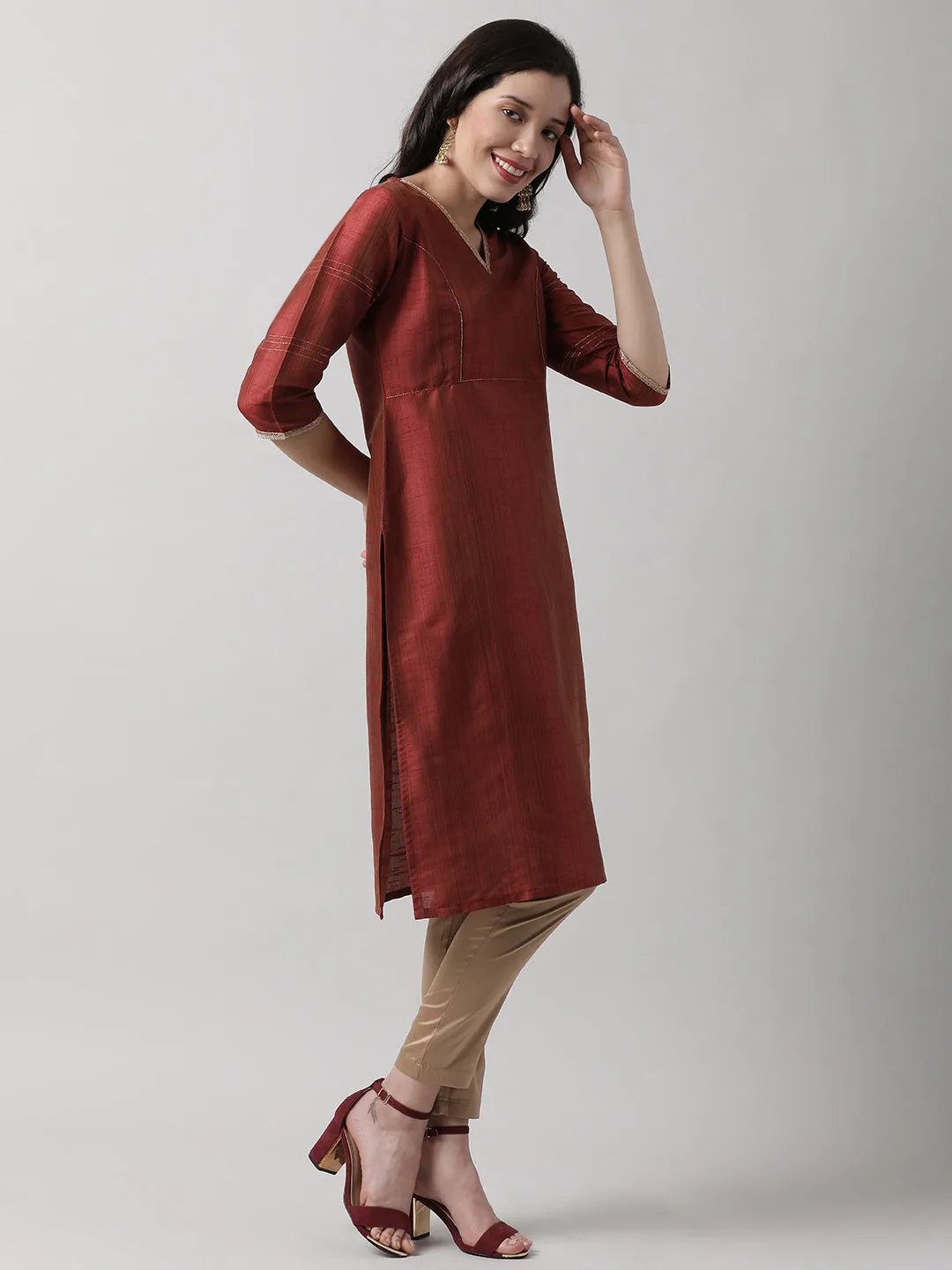 Raabta V-Neck Kurta