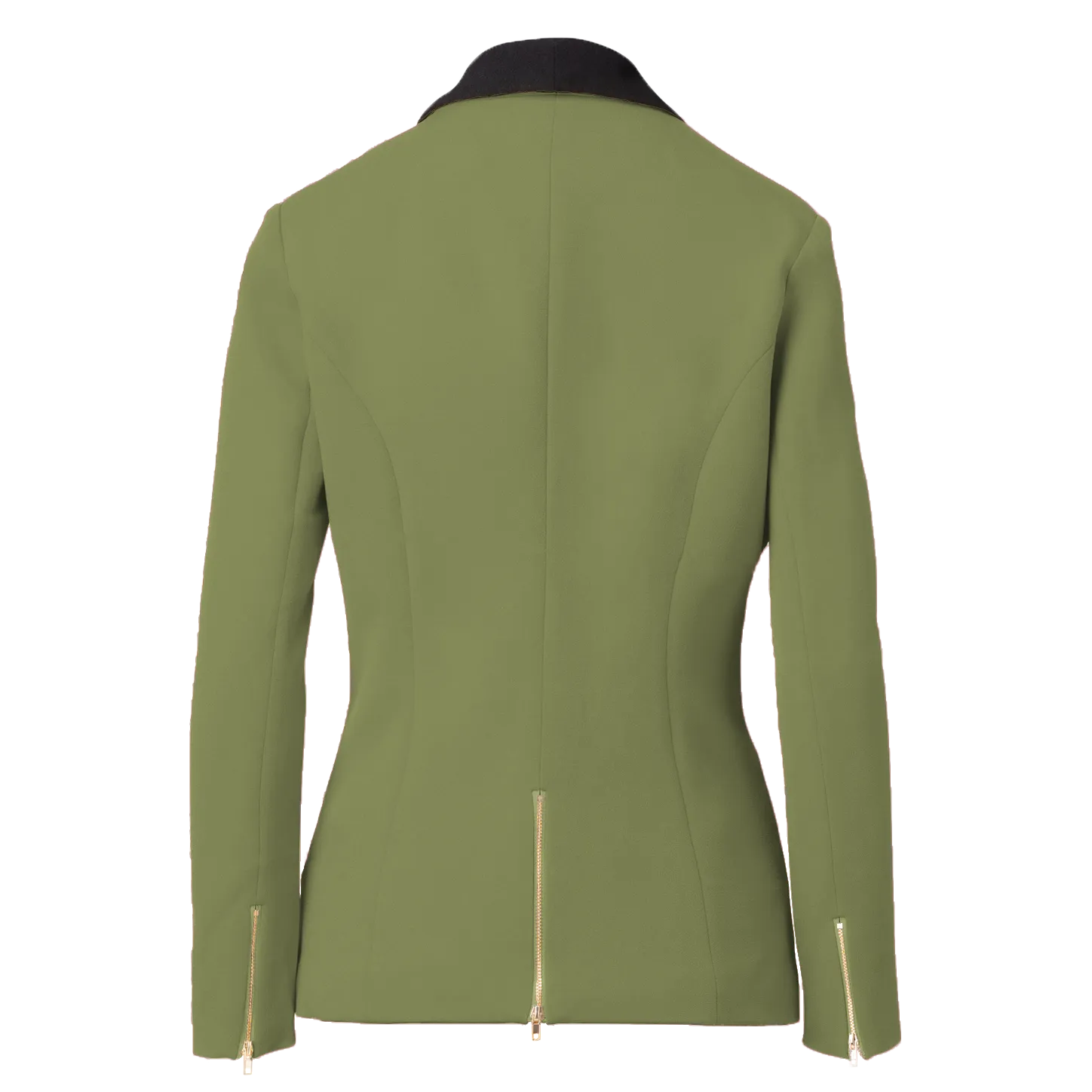 Rebellious Stretch Boss Blazer - Olive Green