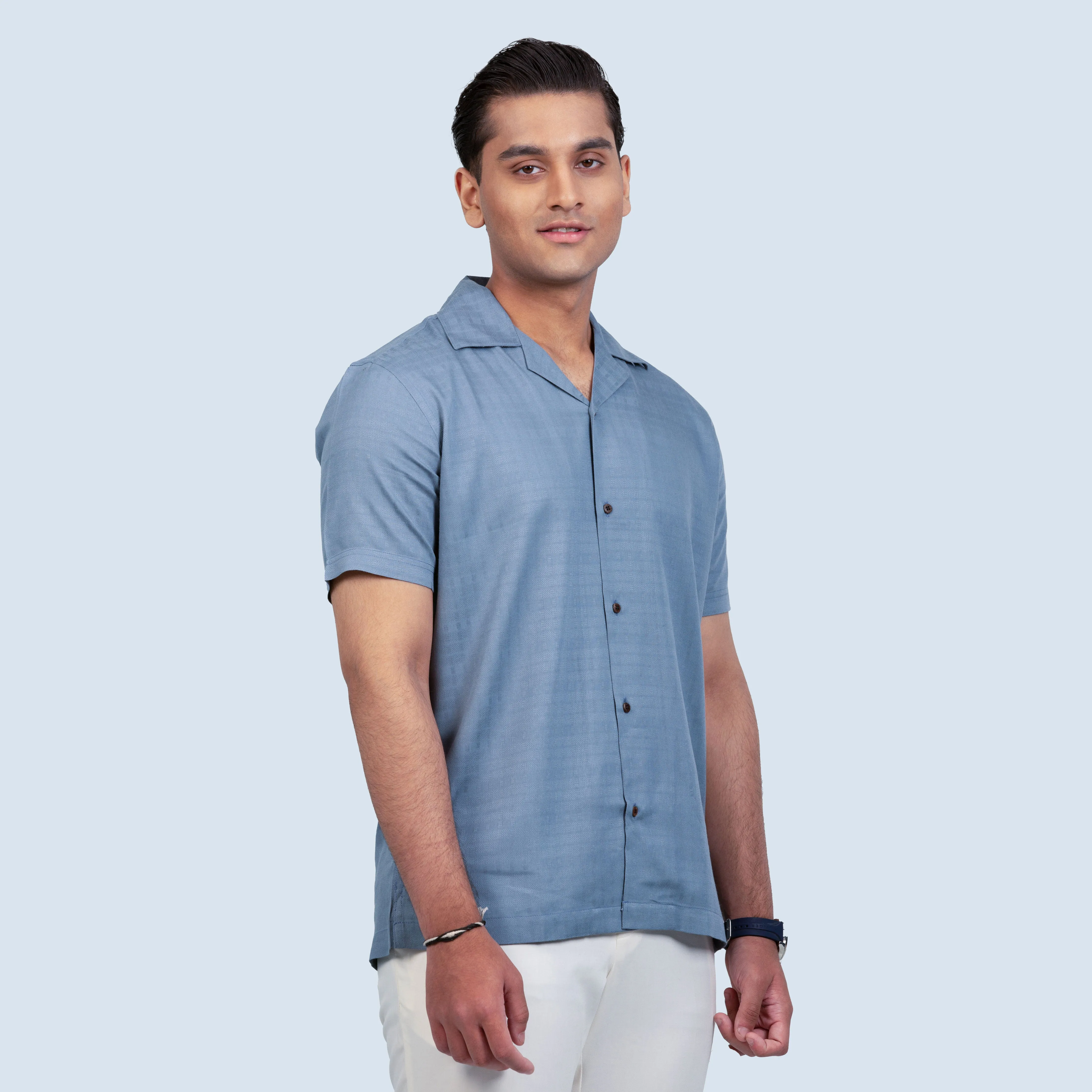 Resort Shirt | Ash Blue