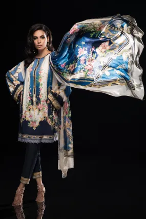 Sapphire Festive 3 Piece Collection 2019 – Moonlit Lotus