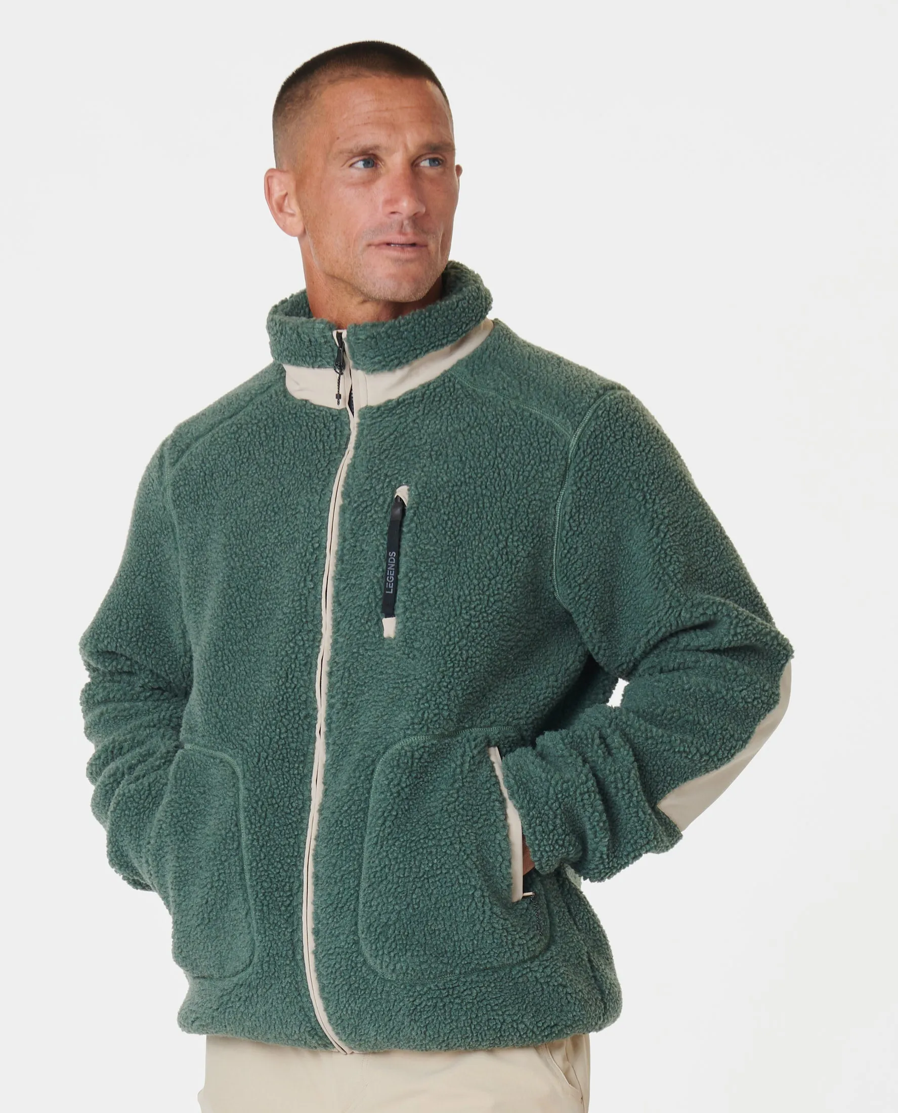 Sherpa Jacket Hunter Green