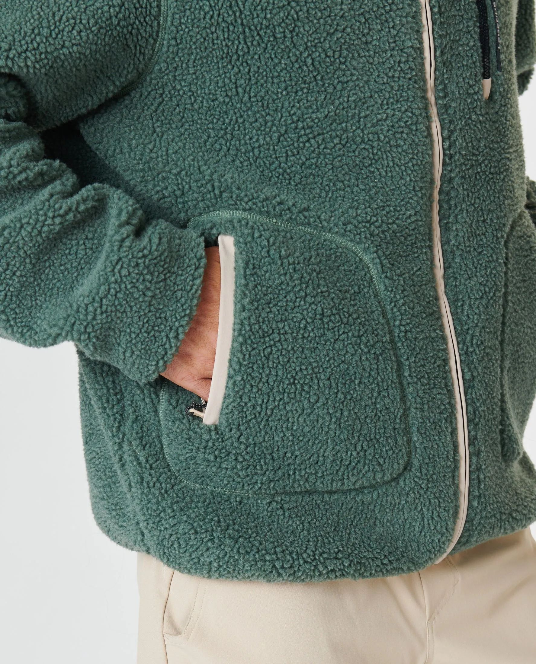 Sherpa Jacket Hunter Green