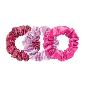 Slip Scrunchies - Spring Rose