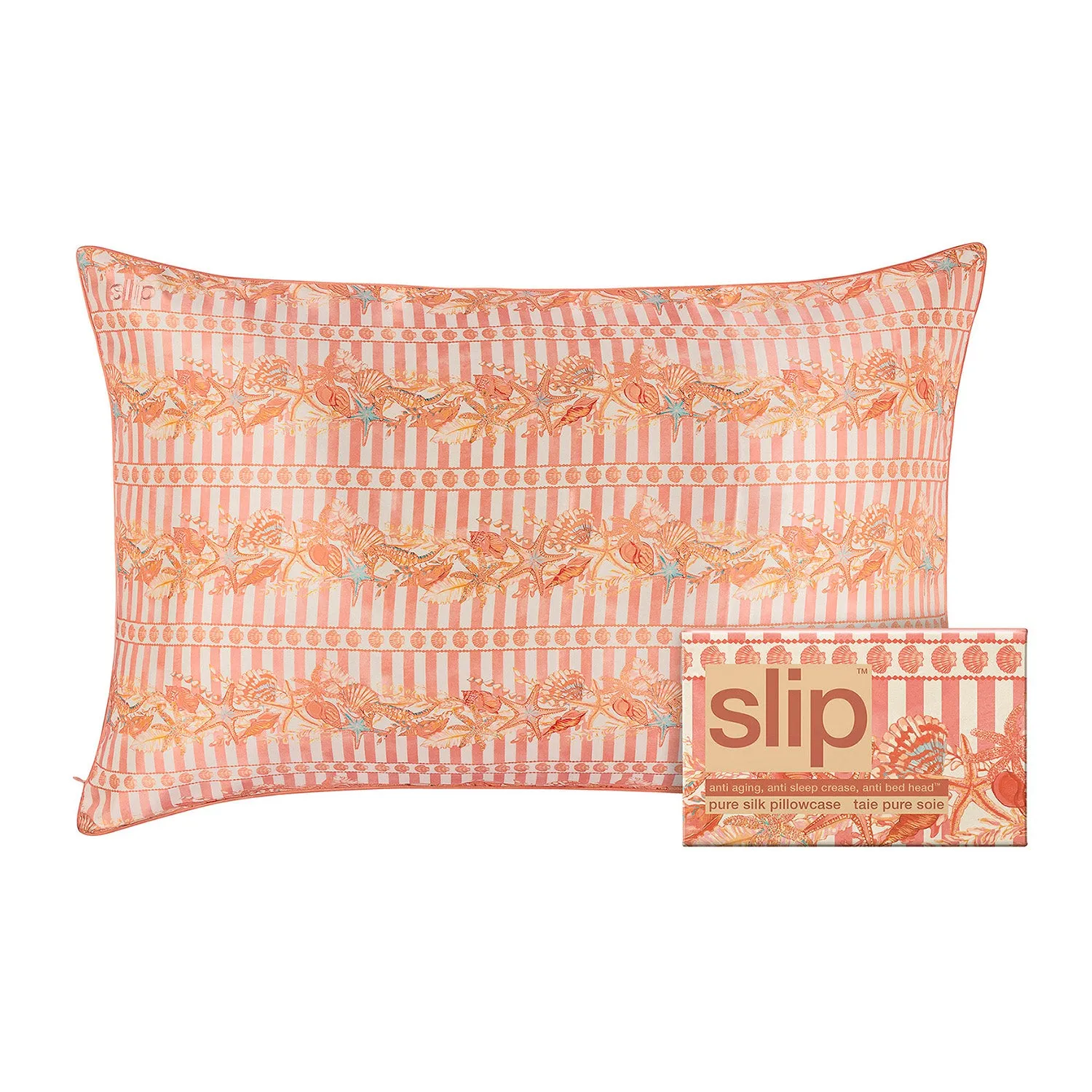 Slip silk pillowcase - Seashell