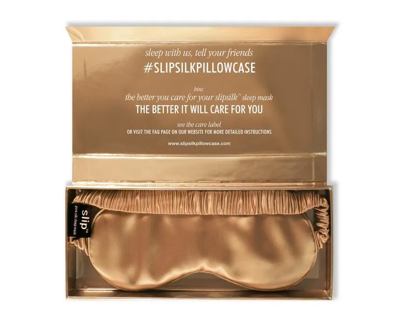 Slip silk sleep mask - Gold