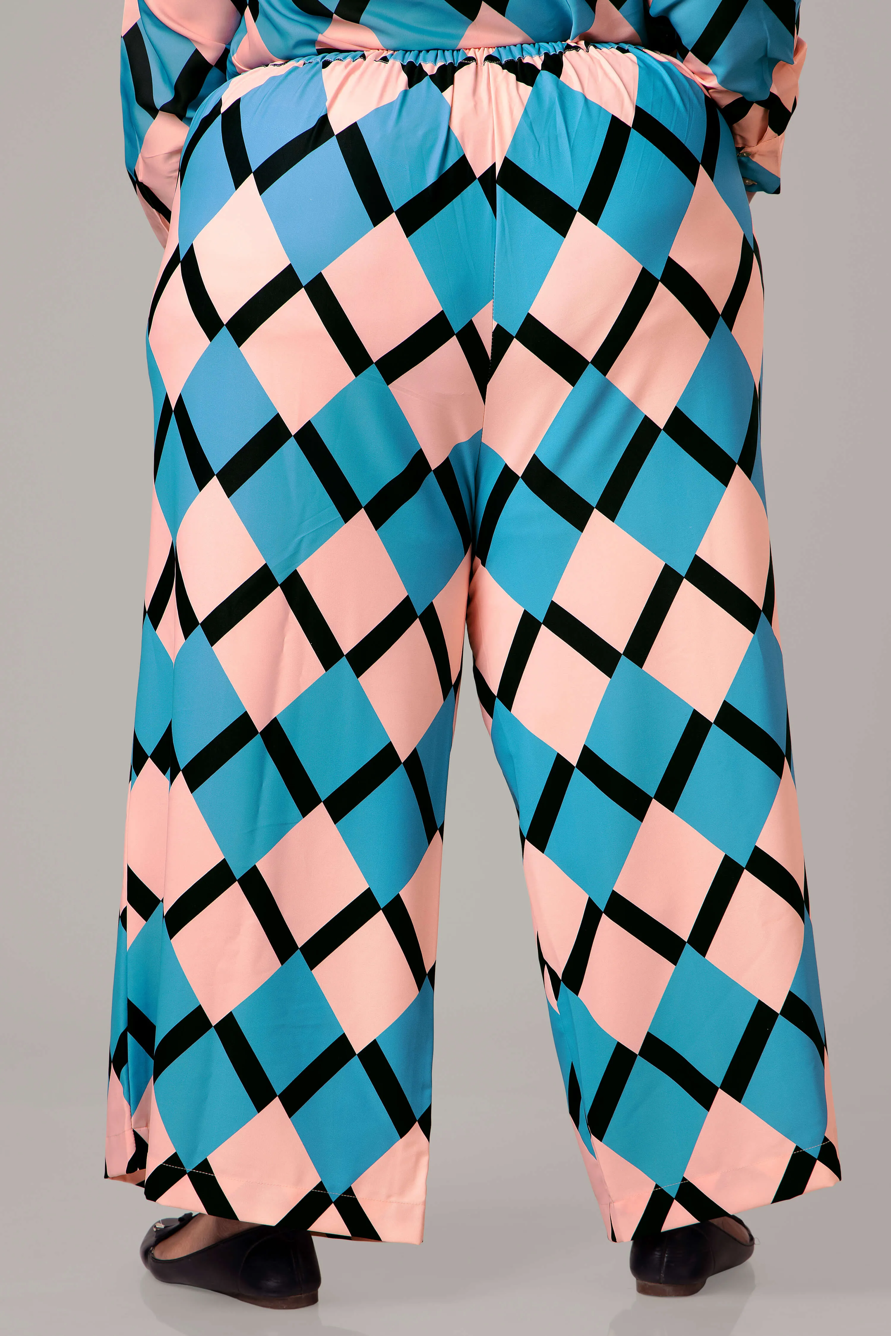 Smart Geometric Ladies Bottom Wear