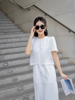 Solar Pure White Jumpsuit Dress - Gu Fashion | Vietnam Fashion Store