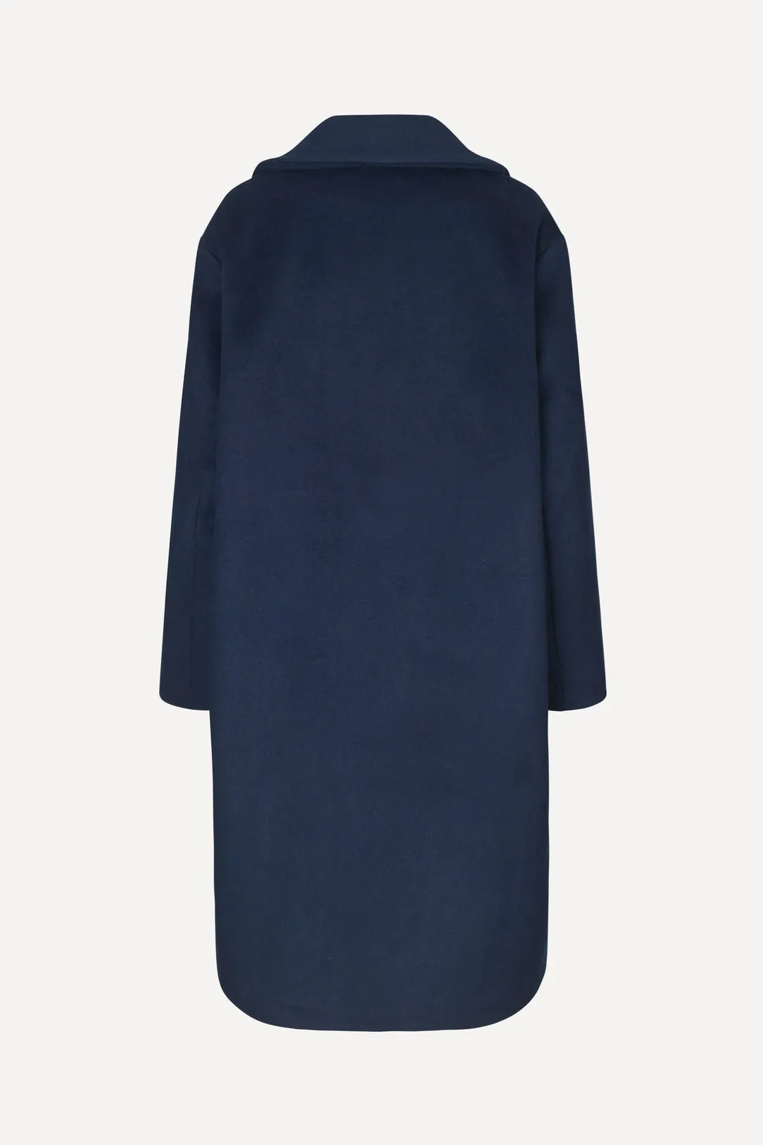 Stine Goya Kamari coat Berry Blue