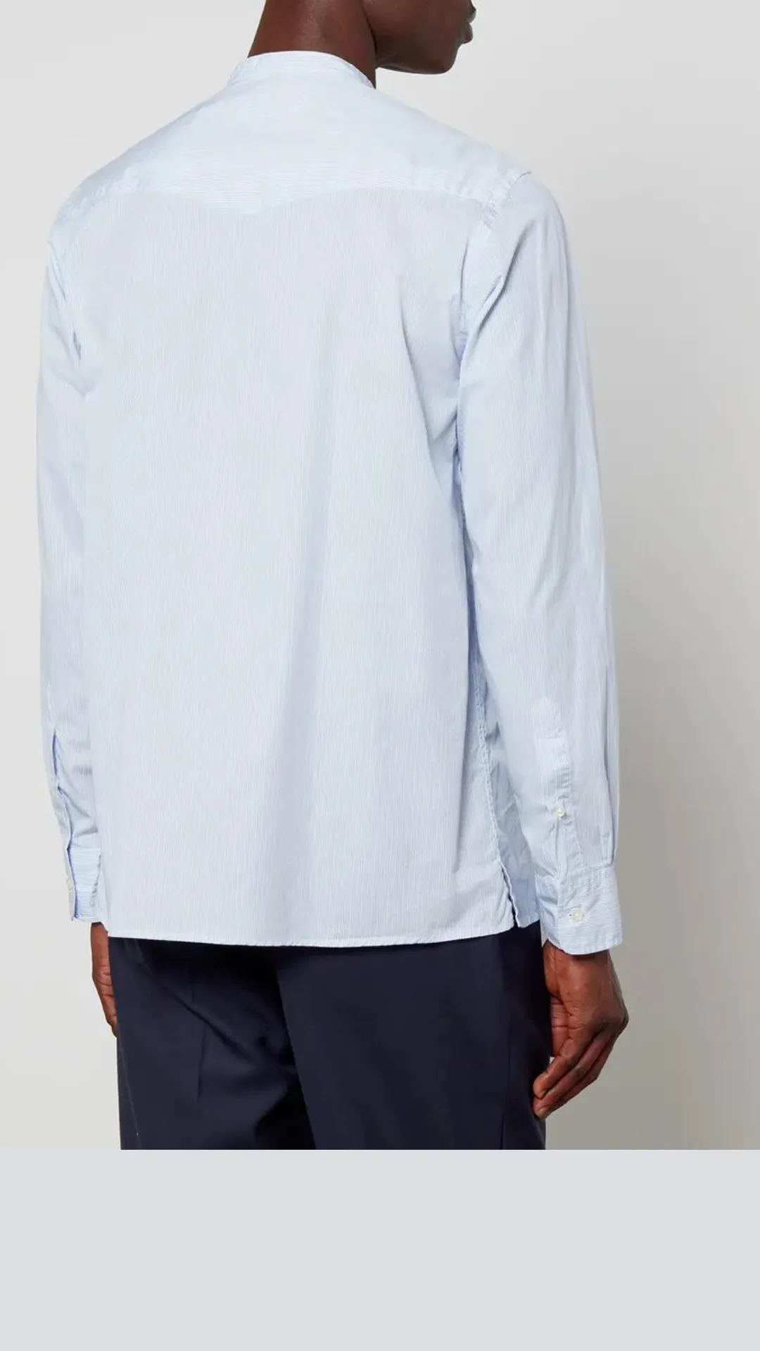 Striped Co Poplin Shirt