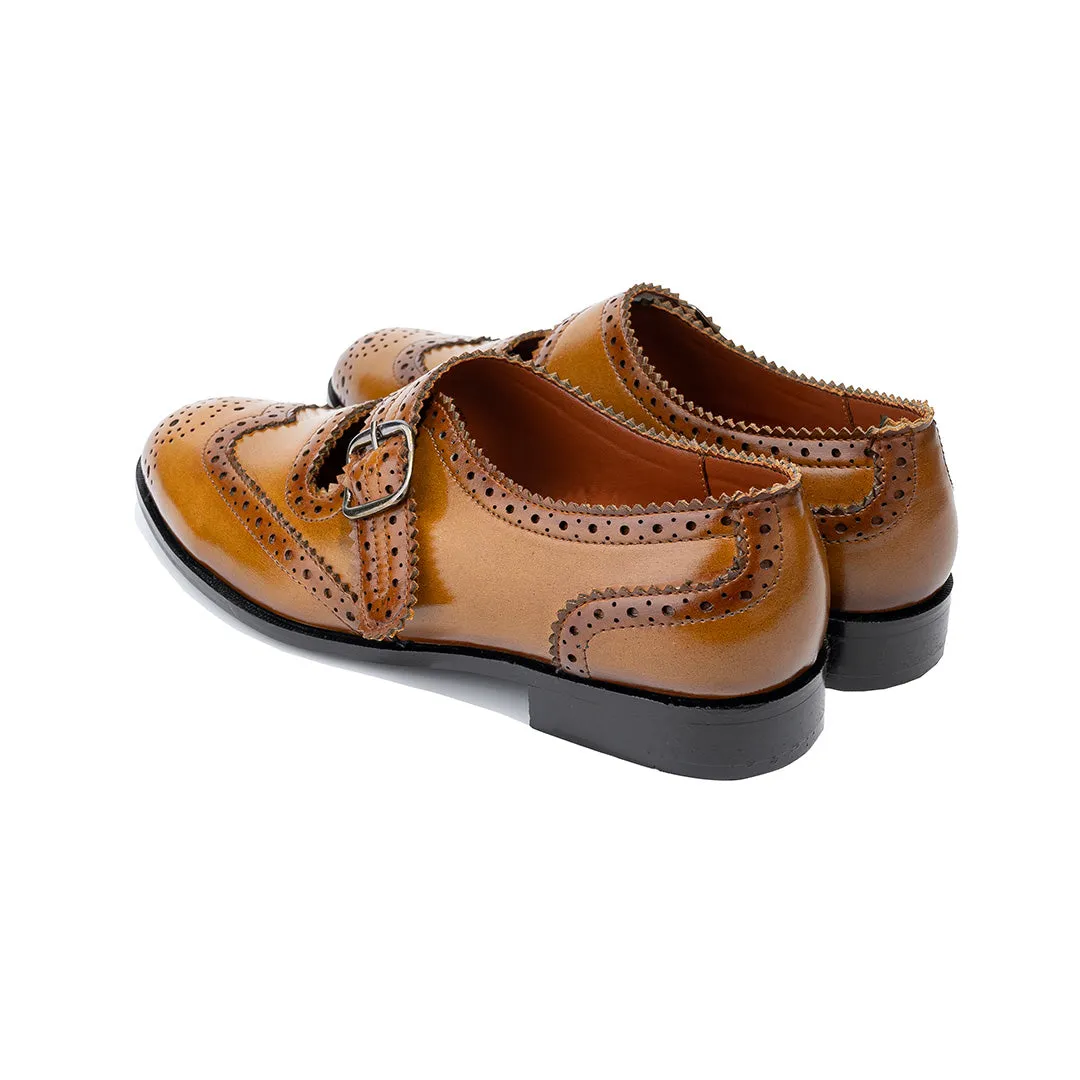 The Alternate sandals with brogue detail