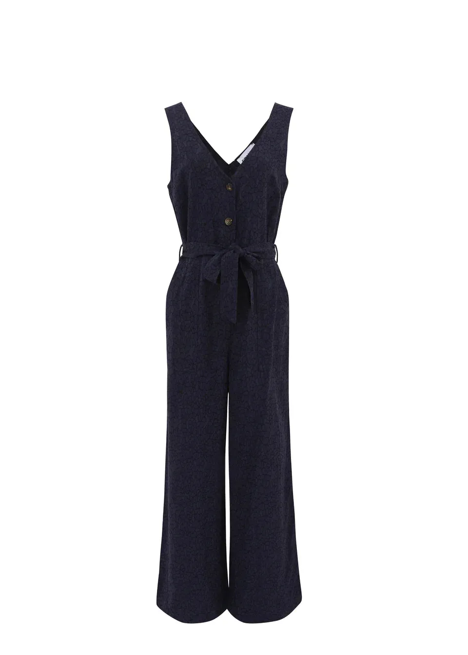 The Laurena Jumpsuit by FRNCH - Marine Blue