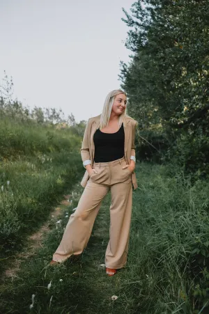 The Lessa Pant by Minimum - Tiger's Eye